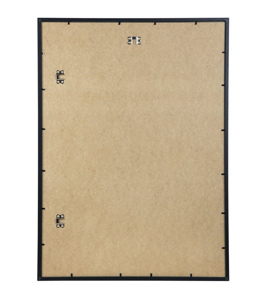 IDEAL TREND Bilderrahmen Holzbilderrahmen mit Passepartout Elegantes Design Foto Rahmen Collage, für 1 Bilder (1 St), Hochwertiges MDF, bruchsicheres Kunststoff – Bild 5 von 5