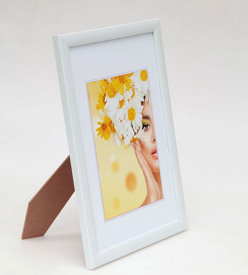 IDEAL TREND Bilderrahmen Kunststoffrahmen mit Klarglas Bilderrahmen PS-1 Frame Foto Collage Por – Bild 2 von 5