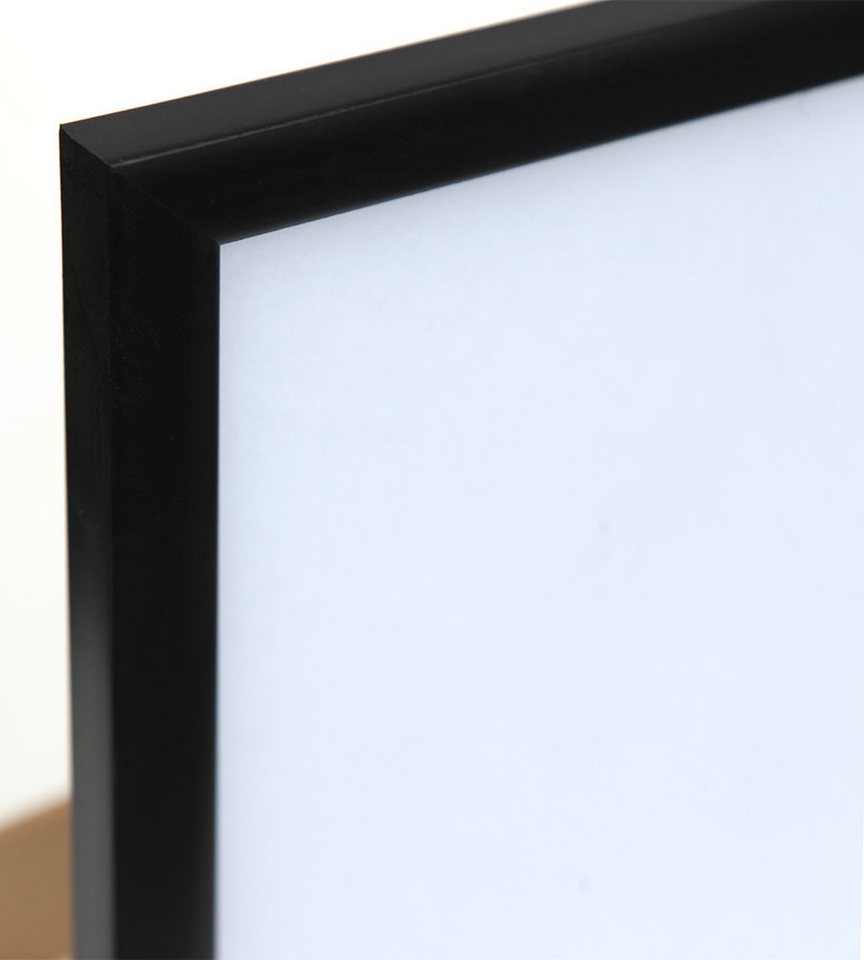 IDEAL TREND Bilderrahmen Kunststoffrahmen mit Klarglas Bilderrahmen PS-1 Frame Foto Collage Por – Bild 2 von 5