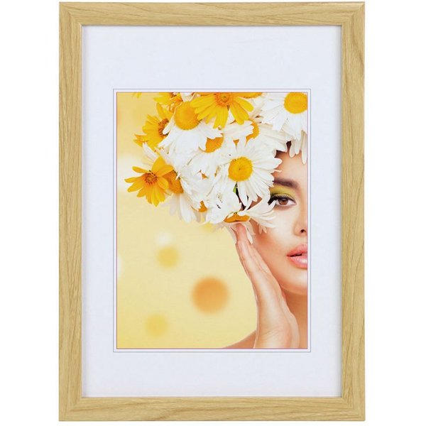 IDEAL TREND Bilderrahmen Kunststoffrahmen mit Klarglas Bilderrahmen PS-1 Frame Foto Collage Por