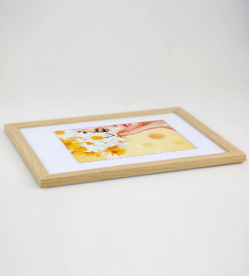 IDEAL TREND Bilderrahmen Kunststoffrahmen mit Klarglas Bilderrahmen PS-1 Frame Foto Collage Por – Bild 3 von 5