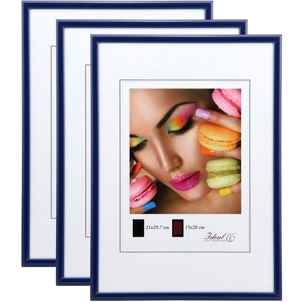 IDEAL TREND Bilderrahmen New Lifestyle Set Bilderrahmen Wanddeko Collage Poster Rahmen 2er 3er