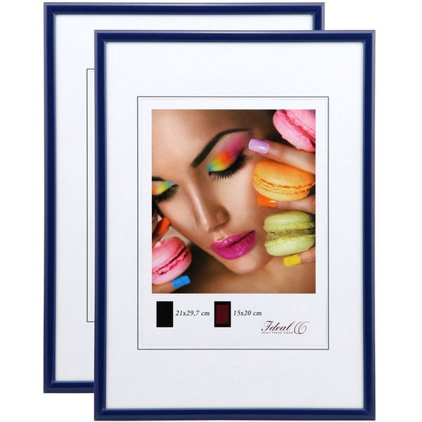 IDEAL TREND Bilderrahmen New Lifestyle Set Bilderrahmen Wanddeko Collage Poster Rahmen 2er 3er