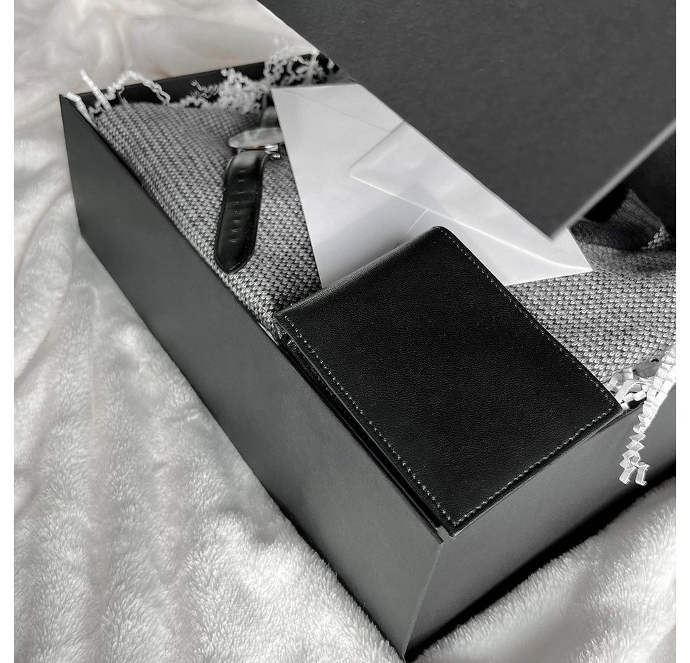 ideas in Boxes Geschenkbox Happy Birthday Geschenkkarton, Premium Magnetbox, Geschenkverpackung für Geburtstag mit Schriftzug – Bild 4 von 4