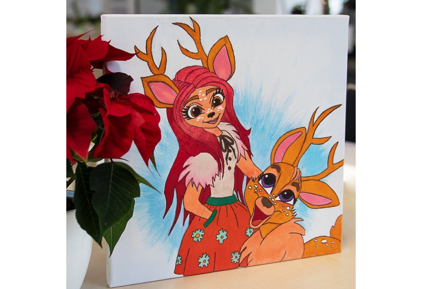 Idena Keilrahmen Keilrahmen - 60 x 80 cm, für Öl- und Acrylfarben – Bild 3 von 4