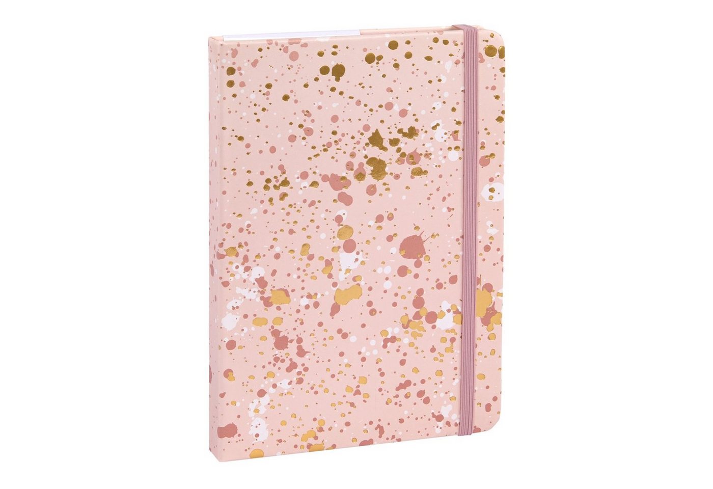 Idena Notizbuch Notizbuch Sparkle Rosé - kariert, 100 g/m² – Bild 3 von 5