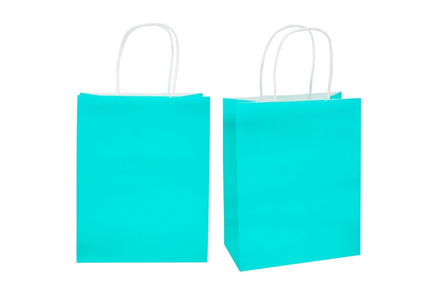 Idena Tragetasche Papiertüten - 10er Set, in 5 Farben, je 31 x 26 x 12 cm – Bild 3 von 5