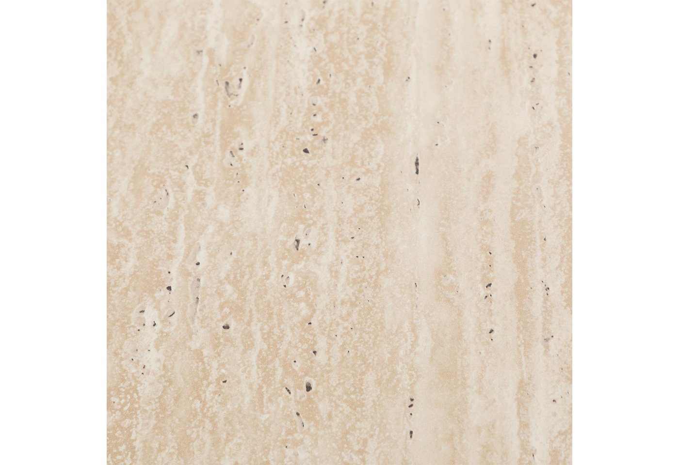 IDIMEX Beistelltisch TEBUR, Beistelltisch rund 45cm in Travertinoptik mit geriffeltem Design Beige – Bild 5 von 5
