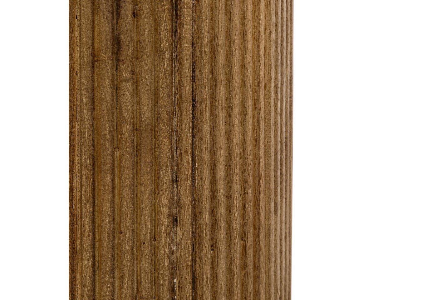 IDIMEX Couchtisch MANDI, Wohnzimmertisch 60 cm aus Travertin und Mangoholz modern Braun/Beige – Bild 5 von 5