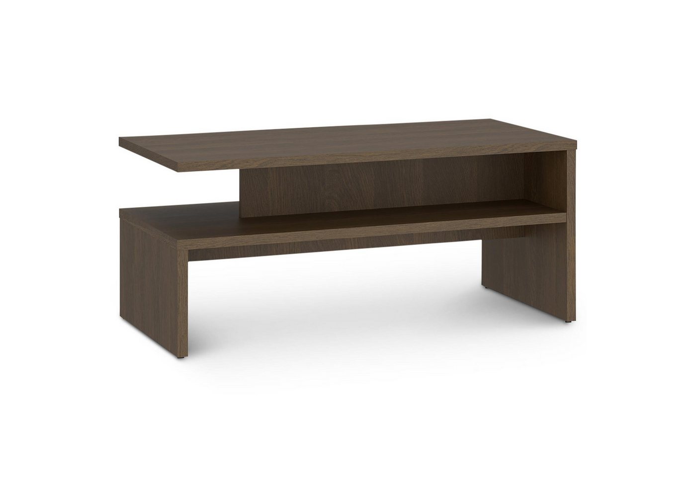IDIMEX Couchtisch PAULINA, Beistelltisch 90x60 cm mit Ablagefläche und offenes Fach Dunin EIche – Bild 5 von 5