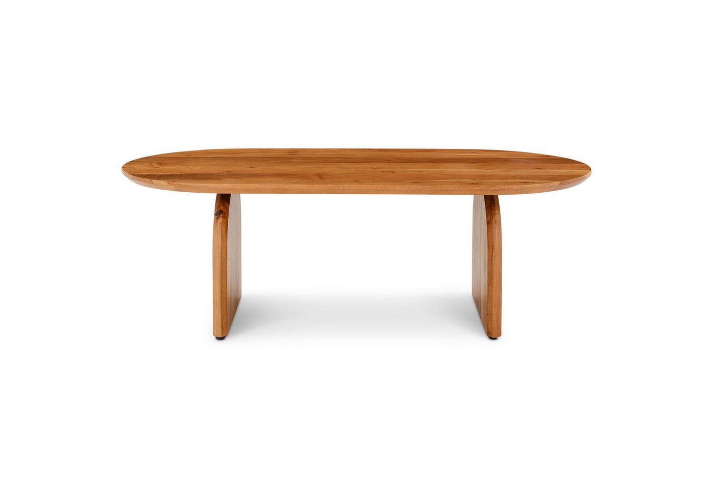 IDIMEX Couchtisch TAMIL, Beistelltisch 120x60 cm aus massivem Akazienholz mit Maserung Natur – Bild 4 von 5