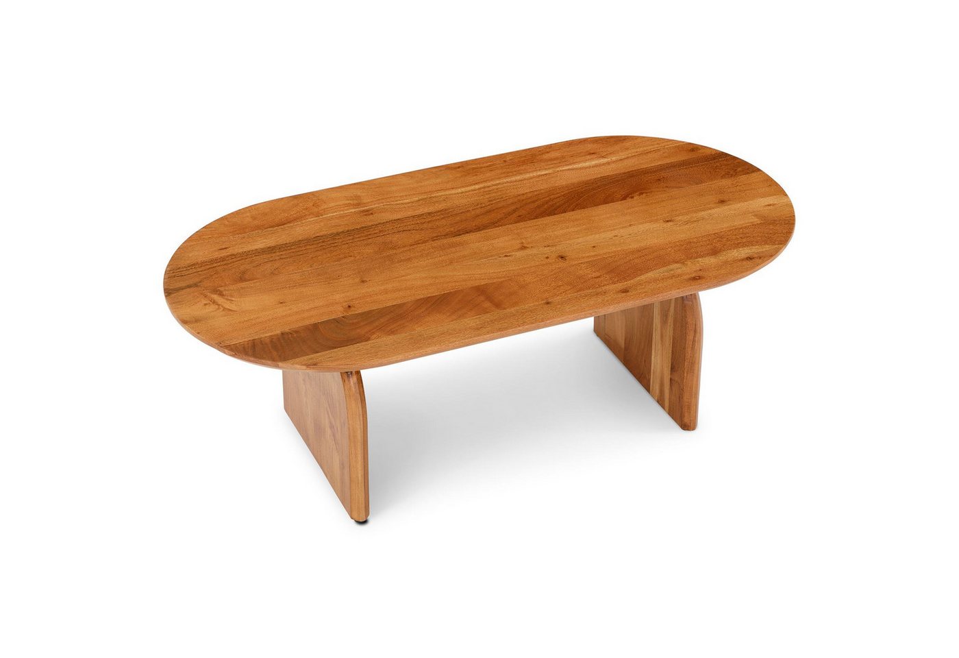 IDIMEX Couchtisch TAMIL, Beistelltisch 120x60 cm aus massivem Akazienholz mit Maserung Natur – Bild 5 von 5