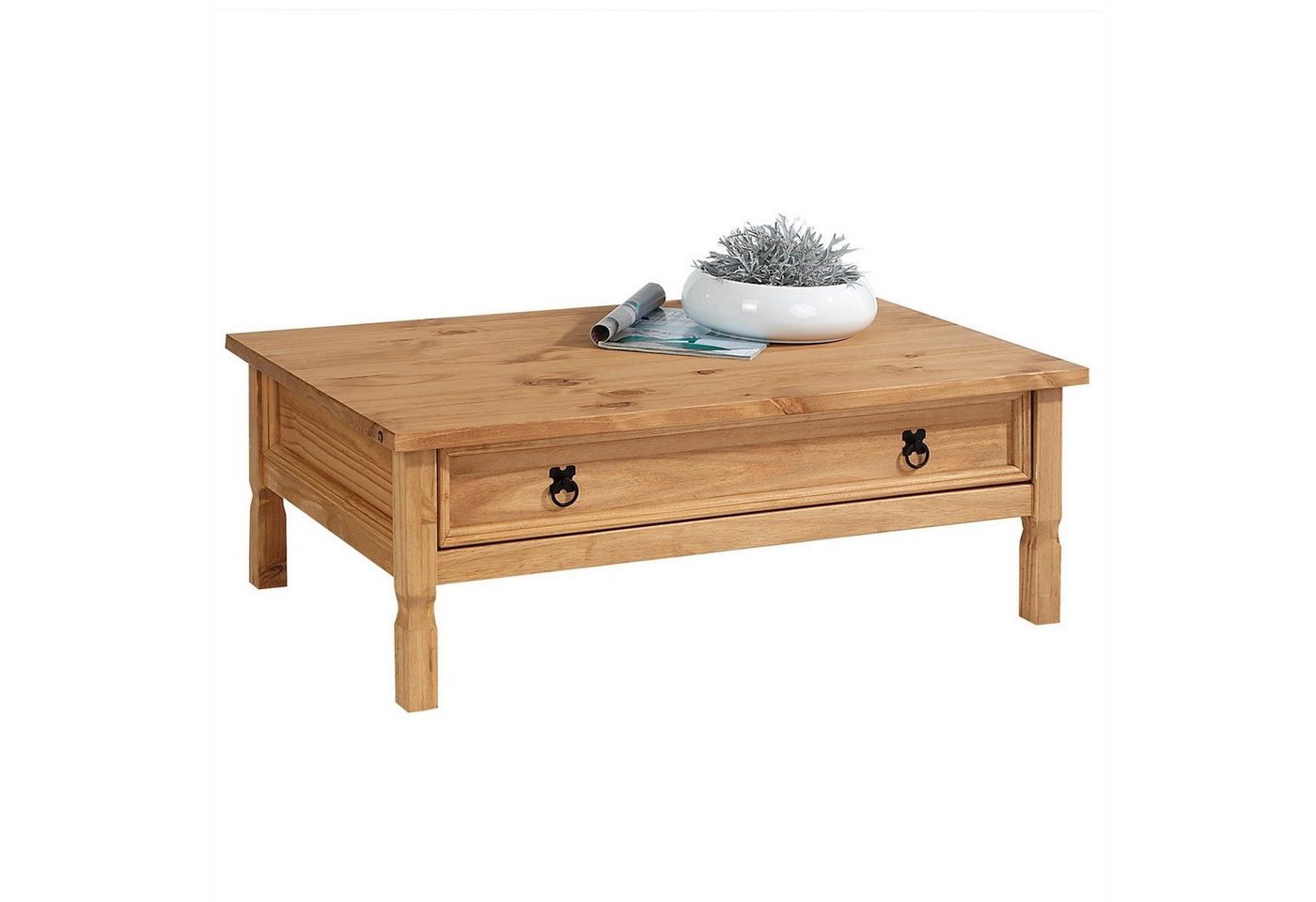 IDIMEX Couchtisch TEQUILA, Couchtisch Wohnzimmertisch Sofatisch Mexico Stil Kiefer Landhaus – Bild 2 von 5