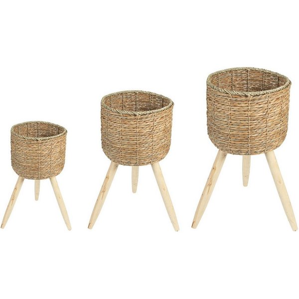 IDIMEX Dekokiste NAPARI (Set), Übertopf Blumentopf Pflanzkübel Pflanzenständer