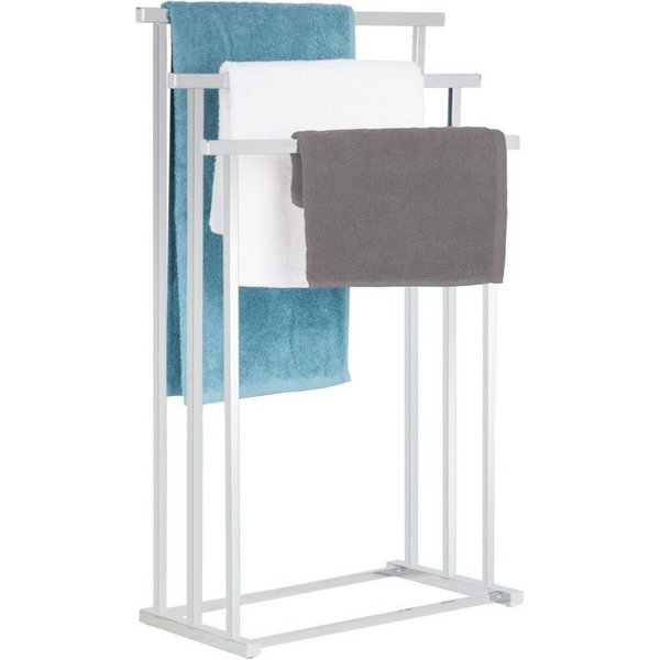 IDIMEX Handtuchständer MATTIA, Handtuchhalter chrom Handtuchständer 3 Handtuchstangen Badetuchhalter
