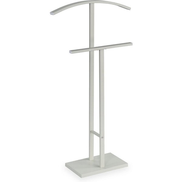 IDIMEX Herrendiener SCOTT, Stummer Diener mit Hosenbühel, Metall Damendiener Kleiderbügel beige