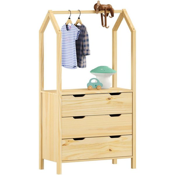 IDIMEX Kommode AMIRA, Kinderzimmer Kommode Kleiderschrank Kinderkleiderschrank