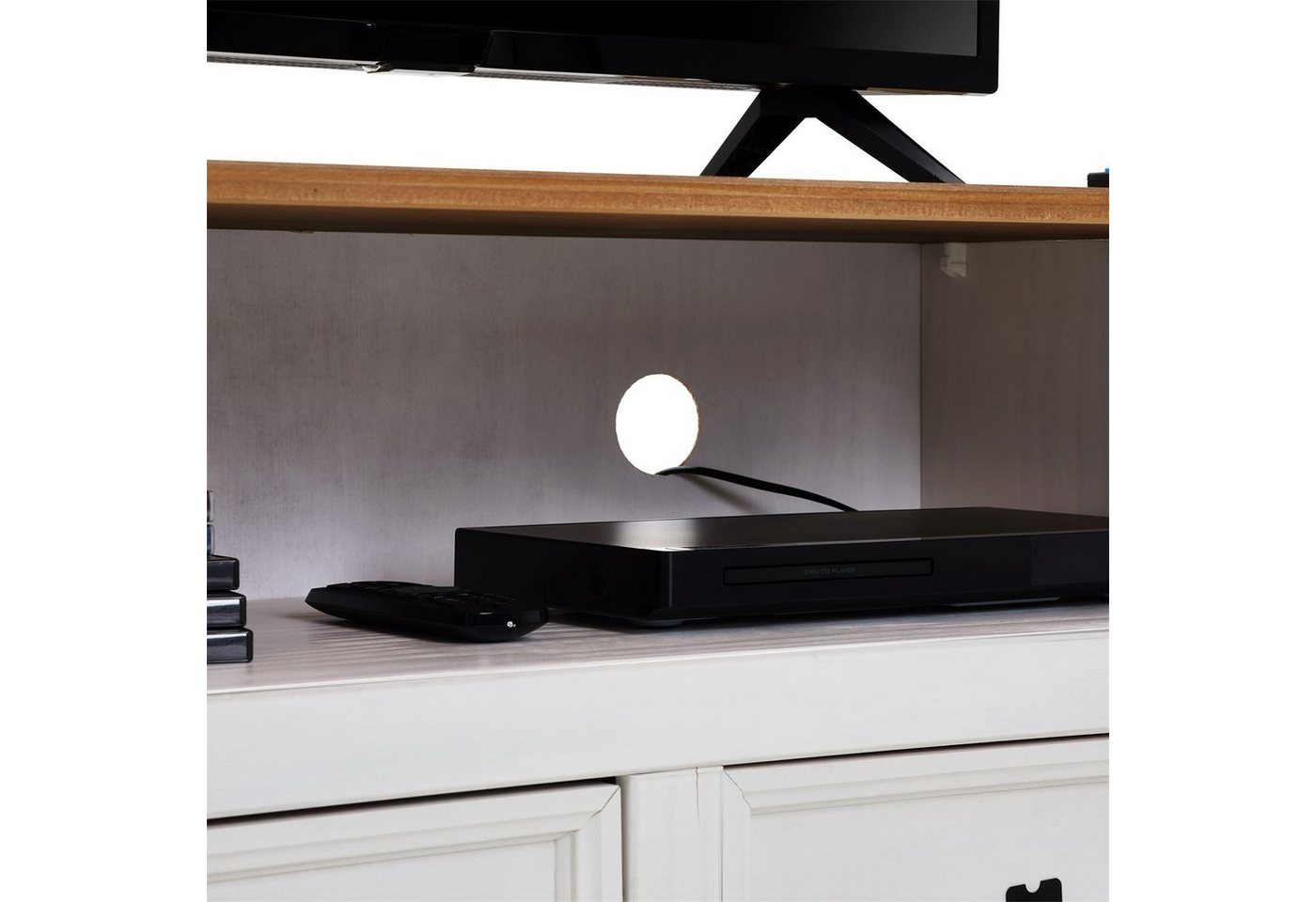 IDIMEX Lowboard CAMPO, TV Lowboard Mexiko Stil Fernsehtisch Kiefer massiv Fernsehschrank Me – Bild 5 von 5