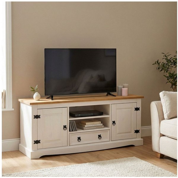 IDIMEX Lowboard TEQUILA, Lowboard TV-Board Fernsehtisch Kiefer 2