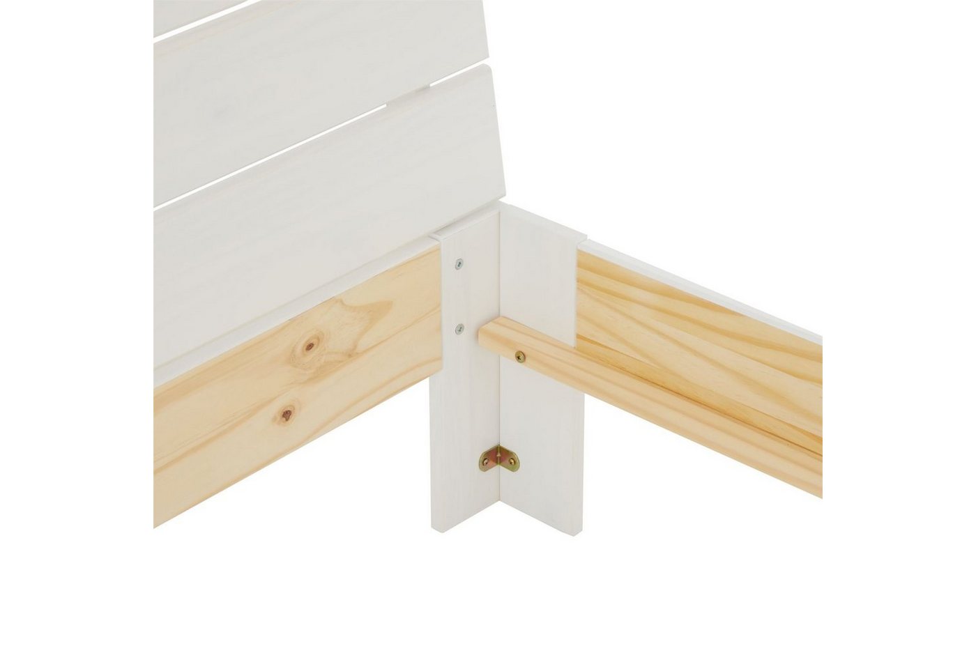 IDIMEX Massivholzbett THOMAS, Massivholzbett Einzelbett Doppelbett Holzbett Bettgestell Kiefer massi – Bild 5 von 5