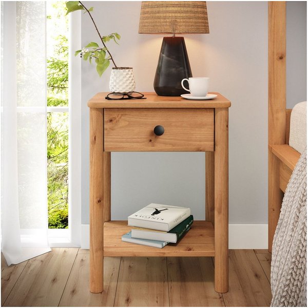 IDIMEX Nachtkommode APOANA, Nachttisch Nachtschrank modern Holz Nachtkommode skandinavisch