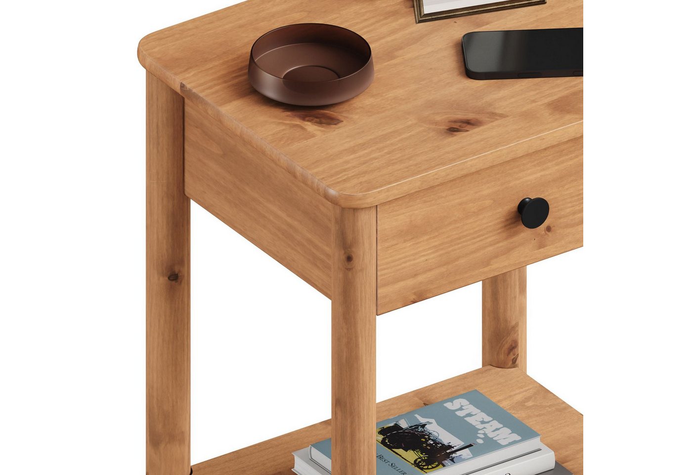 IDIMEX Nachtkommode APOANA, Nachttisch Nachtschrank modern Holz Nachtkommode skandinavisch – Bild 4 von 5