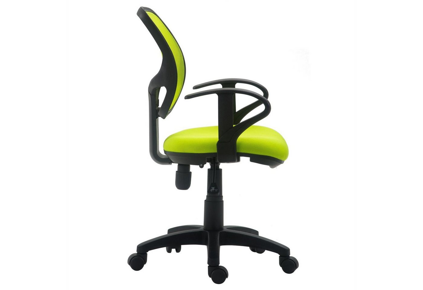 IDIMEX Schreibtischstuhl COOL, für Kinder ergonomisch und höhenverstellbar mit Armlehnen Grün – Bild 3 von 5