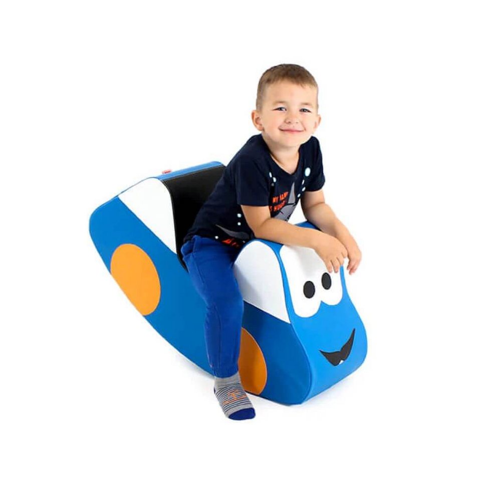 IGLUSoftplay IGLU Soft Play Softbausteine - Schaukelpferd Auto aus Schaumstoff Spielbausteine – Bild 5 von 5