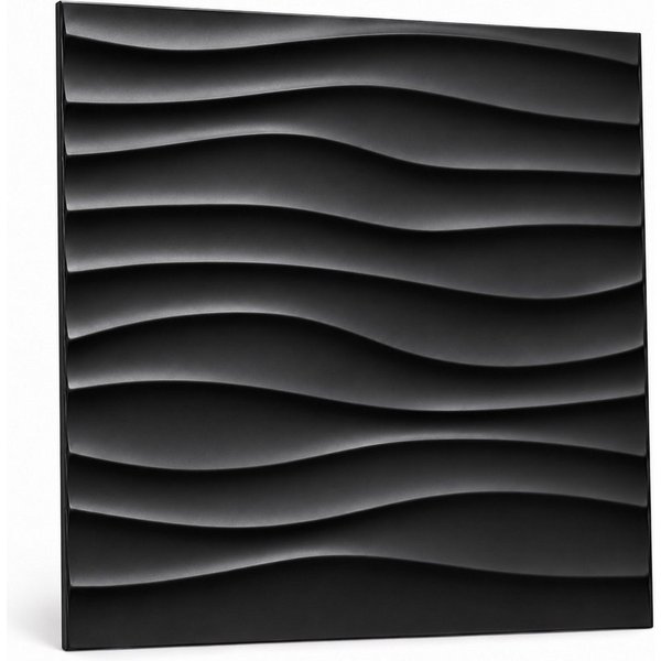 IKHEMalarka 3D Wandpaneel 3D Paneele PVC Kunststoffpaneele, BxL: 50,00x50,00 cm, 0,25 qm, (1 Stück, 3D Wandpaneele Deckenpaneele) hochwertige & harte PVC 3D Pla