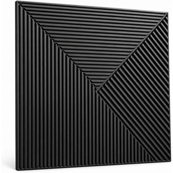 IKHEMalarka 3D Wandpaneel 3D Paneele PVC Kunststoffpaneele, BxL: 50,00x50,00 cm, 0,25 qm, (1 Stück, 3D Wandpaneele Deckenpaneele) hochwertige & harte PVC 3D Pla