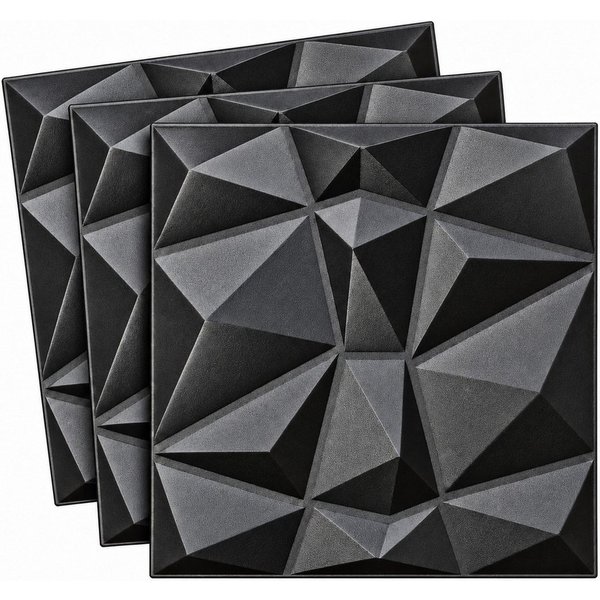 IKHEMalarka 3D Wandpaneel aus Polystyrol Styropor XPS 4m²/16 Stück, BxL: 50,00x50,00 cm, 0,25 qm, (16-tlg) 3D Paneelen für Decke oder Wand