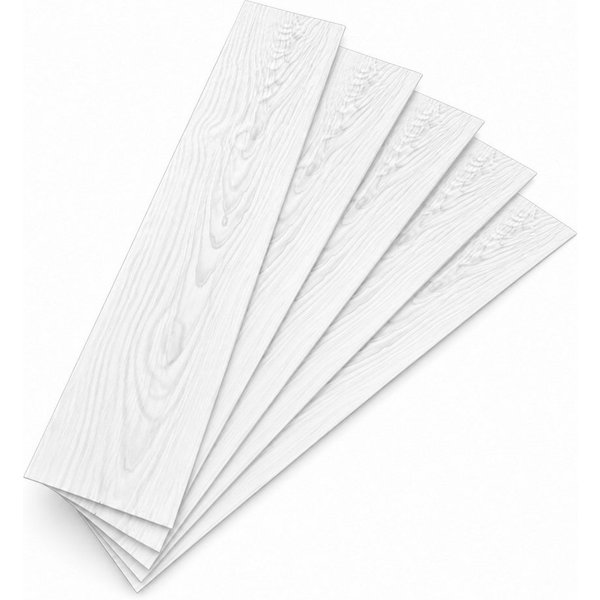 IKHEMalarka Wandpaneel Deckenpaneele Styropor Polystyrol XPS Decke Wand, BxL: 16,7x100 cm, 0,16 qm, (0.167m², 1-tlg., 1 Stück = 100x16,7cm x 3mm Materialstärke)