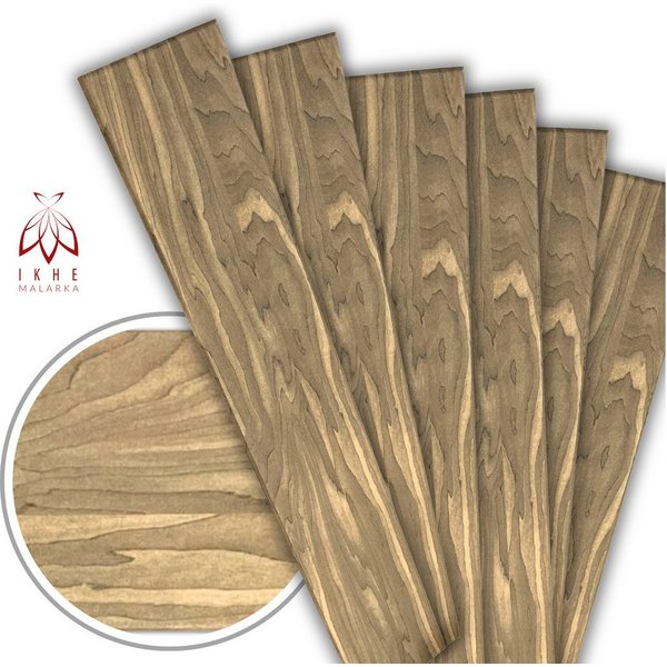 IKHEMalarka Wandpaneel Deckenpaneele Styropor Polystyrol XPS Decke Wand, BxL: 16,7x100 cm, 0,16 qm, (0.167m², 1-tlg., 1 Stück = 100x16,7cm x 3mm Materialstärke)