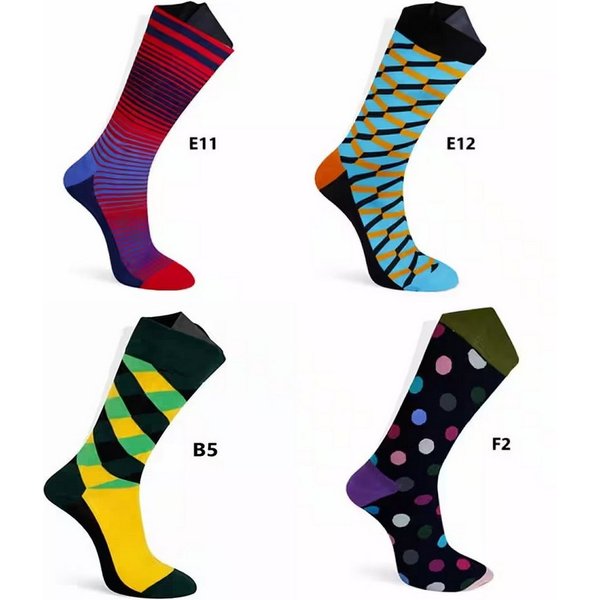Illes-Laedchen Freizeitsocken Herren Socken bunt gemustert – 4er Pack Design Socken Baumwolle viele Muster - beste Qualität