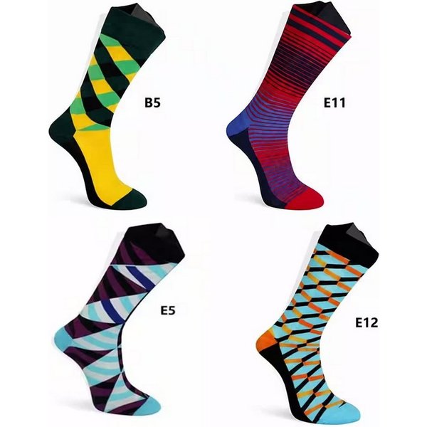 Illes-Laedchen Freizeitsocken Herren Socken bunt gemustert – 4er Pack Design Socken Baumwolle viele Muster - beste Qualität