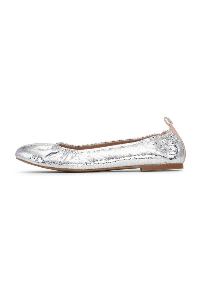 Ilse Jacobsen PANORA01 Ballerina Ballerina, flexibel, PU metallic, TPR-Sohle, modern, bequem – Bild 2 von 5
