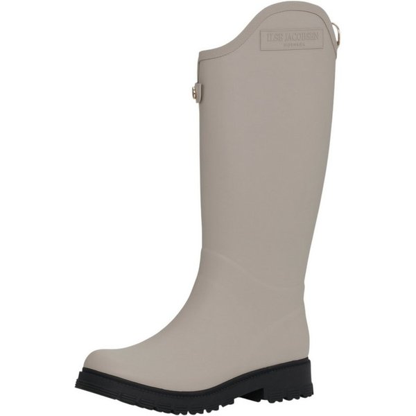 Ilse Jacobsen RUBSWIFT02 Gummistiefel Kniehoch, wasserdicht, dekorative Details, asymmetrisch, rutschfest