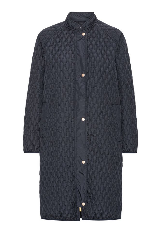 Ilse Jacobsen Steppjacke ALLY06 Modischer Oversize-Steppmantel mit Stehkragen und Raglanärmeln – Bild 2 von 5