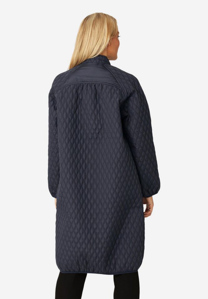 Ilse Jacobsen Steppjacke ALLY06 Modischer Oversize-Steppmantel mit Stehkragen und Raglanärmeln – Bild 5 von 5