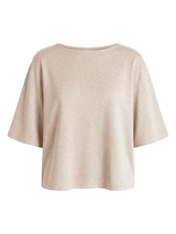 Imily Bela Kurzarmpullover Damen T-Shirt locker geschnitten (Packung, 1-tlg., 1per-Pack) in Unifarbe – Bild 5 von 5