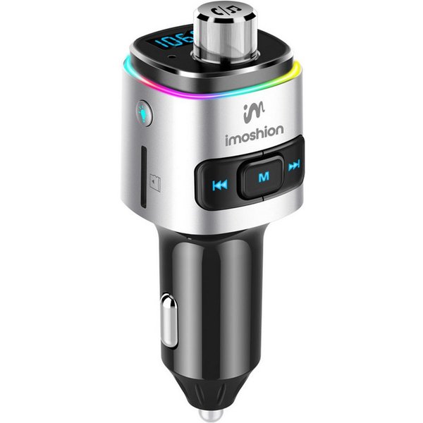 imoshion imoshion Bluetooth FM-Transmitter Auto - mit Power-Delivery-USB-C-Lade KFZ-Transmitter