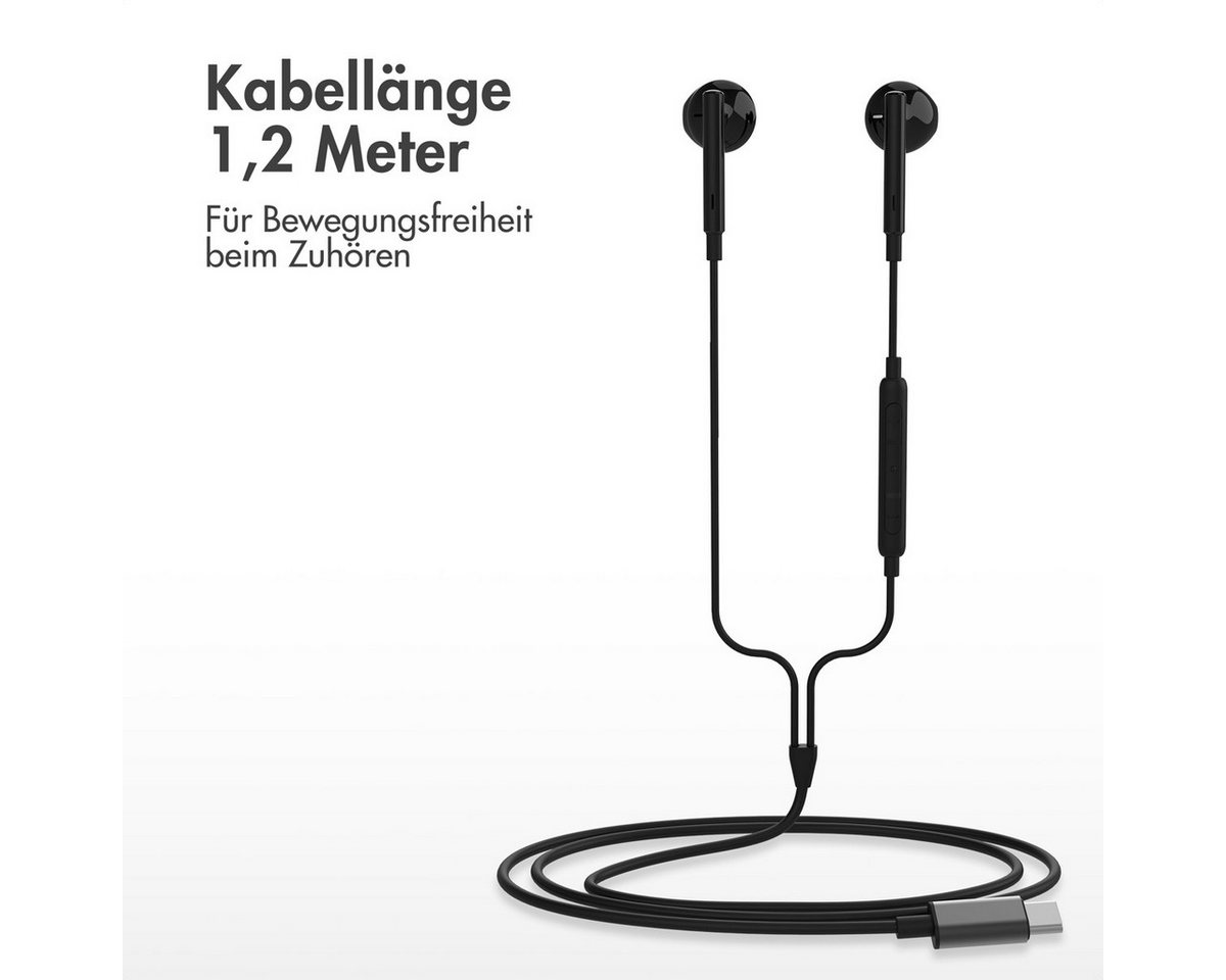 imoshion imoshion Kopfhörer - Kabelgebundene Kopfhörer - Mit USB-C Anschluss - In-Ear-Kopfhörer – Bild 2 von 5