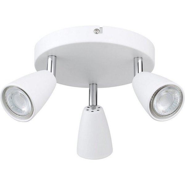 IMPTS LED Deckenspots Deckenleuchte Spotleuchte Deckenstrahler, Nicht Dimmbar, LED wechselbar, Warmweiß, Schwenkbar LED Deckenlampe Deckenspot