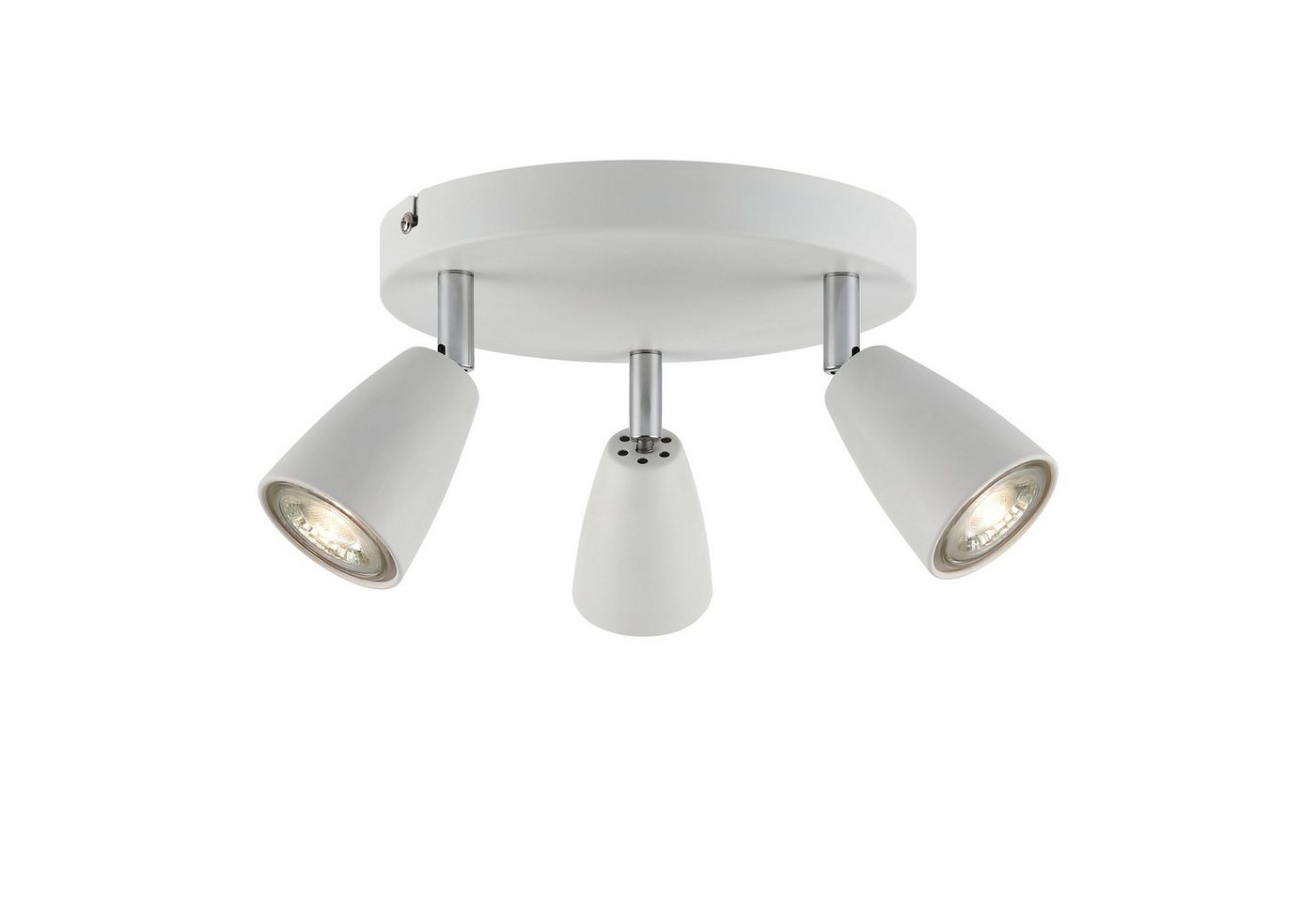 IMPTS LED Deckenspots Deckenleuchte Spotleuchte Deckenstrahler, Nicht Dimmbar, LED wechselbar, Warmweiß, Schwenkbar LED Deckenlampe Deckenspot – Bild 2 von 5