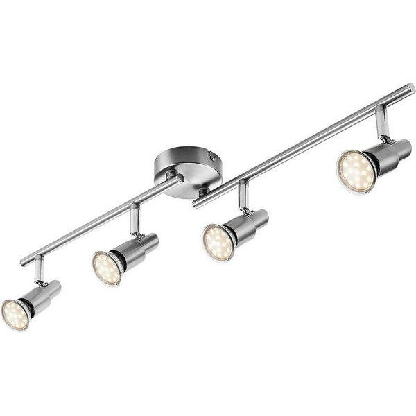 IMPTS LED Deckenspots Deckenstrahler Deckenleuchte 1/2/3/4/6-Flammig Dreh- und schwenkbar, warmweiss, warmweiß, Deckenspot für Küche Wohnzimmer Schlafzimmer