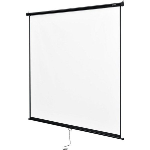 in.tec Rolloleinwand (Projektionsleinwand 4K 3D, Bildschirmdiagonale 113 Zoll / 287cm)