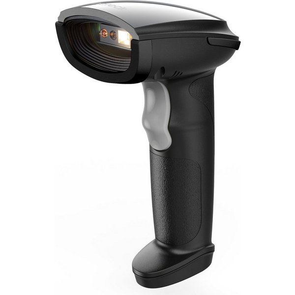 Inateck 1D 2D Handheld Barcode Scanner Bluetooth Kabellos USB Handscanner, (1 Aufladung, 3 Monate Dauerbetrieb, mit APP und SDK)