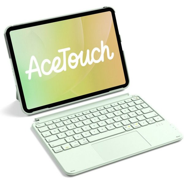 Inateck für iPad 11 Gen A16, 11 Zoll iPad Air M4 M3, iPad 10, iPad Pro 4/3/2/1 iPad-Tastatur (Ultraleichte, Abnehmbare Tastatur mit Touchpad, Tragbar)