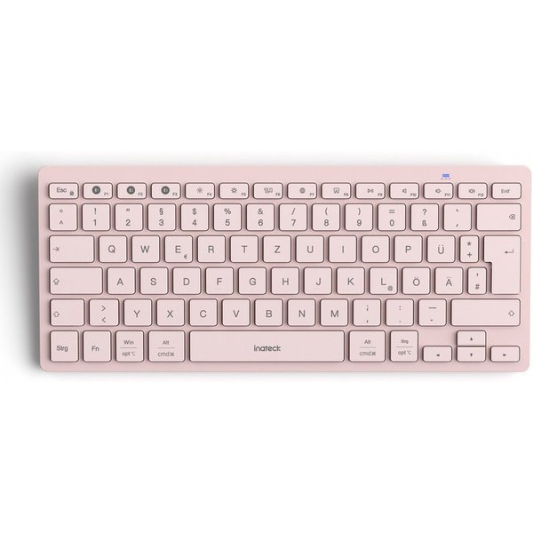 inateck Keyboard BT QWERTZ pink