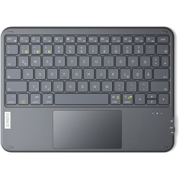 inateck Keyboard Tablet QWERTZ gray